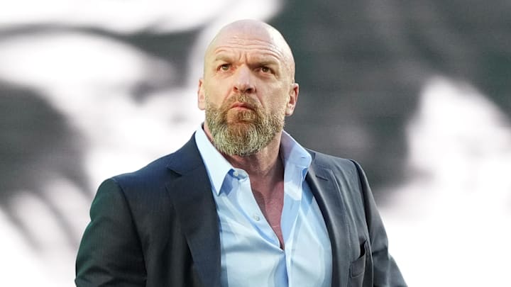 WWE CCO Triple H during Wrestlemania XL Saturday at Lincoln Financial Field. WWE CCO Triple H during Wrestlemania XL Saturday at Lincoln Financial Field.