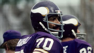 Former Minnesota Vikings DE Jim Marshall