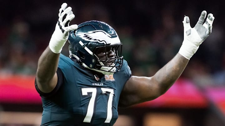 Philadelphia Eagles offensive guard Mekhi Becton 