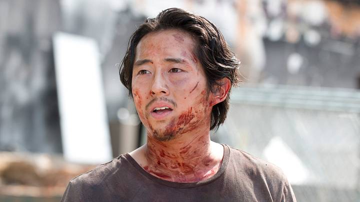 Steven Yeun as Glenn Rhee - The Walking Dead _ Season 6, Episode 7 - Photo Credit: Gene Page/AMC