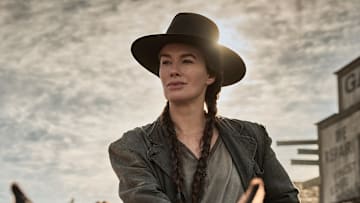THE ABANDONS. Lena Headey as Fiona Nolan in The Abandons. Cr. MATTHIAS CLAMER/Netflix © 2024