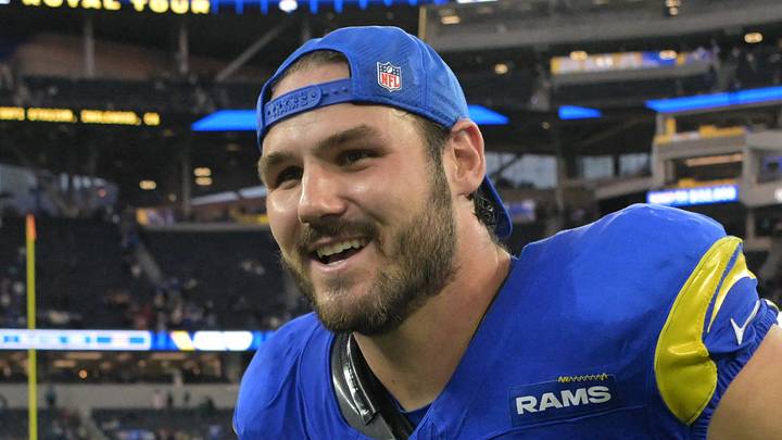 Los Angeles Rams tight end Colby Parkinson.