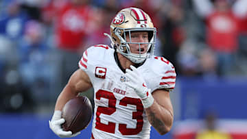 San Francisco 49ers running back Christian McCaffrey