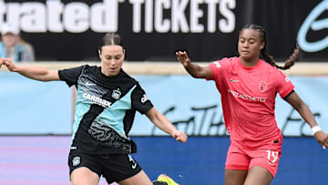 Lilly Reale and Jaedyn Shaw of Gotham FC