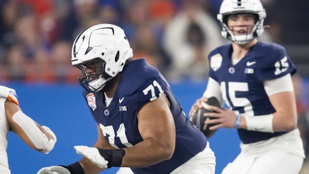 Penn State Nittany Lions guard Olaivavega Ioane