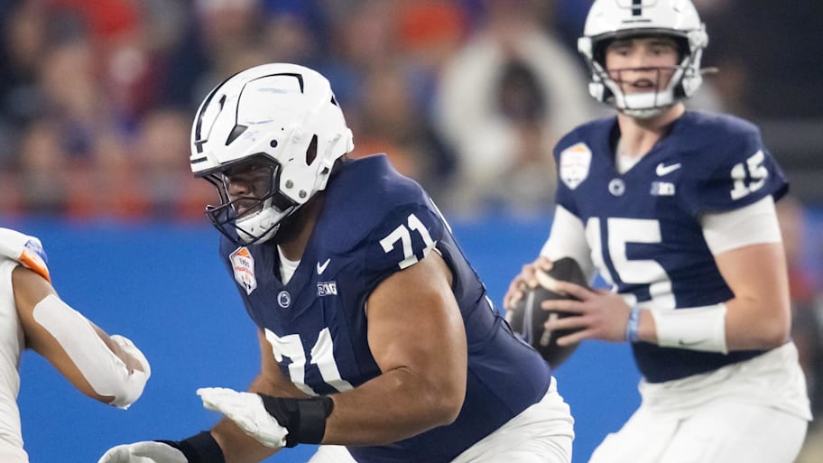Penn State Nittany Lions guard Olaivavega Ioane
