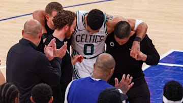 Boston Celtics, Jayson Tatum, New York Knicks, Jayson Tatum injury, Game 4