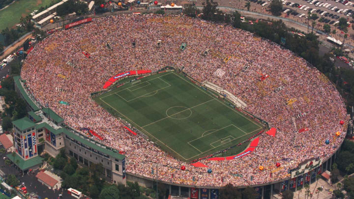 The iconic Rose Bowl stadium hosted the 1994 World Cup final.