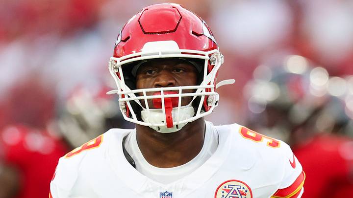 Kansas City Chiefs running back Kenneth Walker III.