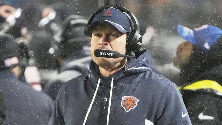 Chicago Bears head coach Ben Johnson
