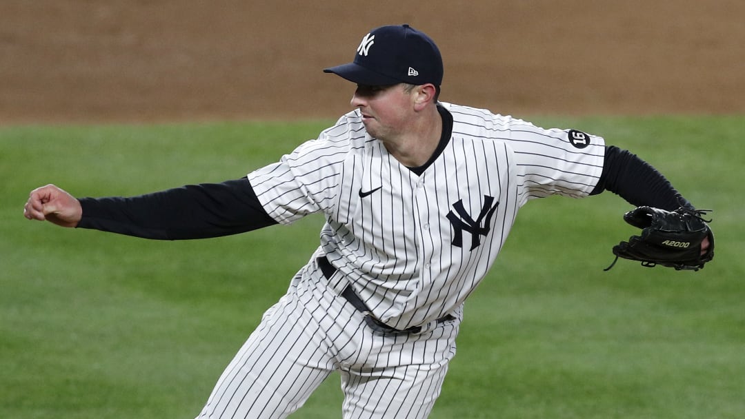 New York Yankees pitcher Brooks Kriske