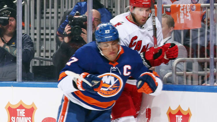 New York Islanders captain Anders Lee will be looking to get back on the plus side as the club looks to get a foothold in the Metro Division and eyeing a deep postseason run.