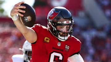 Tampa Bay Buccaneers QB Baker Mayfield helped lead the way with some great plays in Week 13's win over the Cardinals.