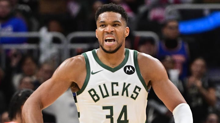 Bucks forward Giannis Antetokounmpo will miss Thursday night’s game vs. the Warriors. Bucks forward Giannis Antetokounmpo will miss Thursday night’s game vs. the Warriors.