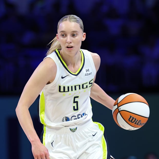 Dallas Wings guard Paige Bueckers