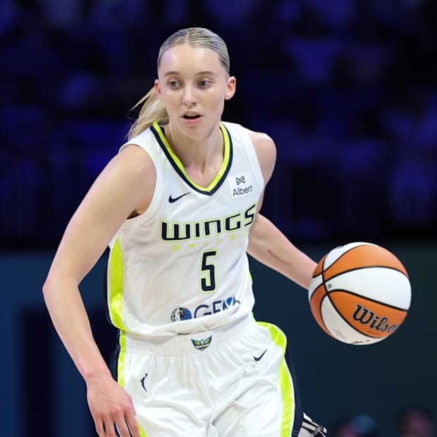 Dallas Wings guard Paige Bueckers