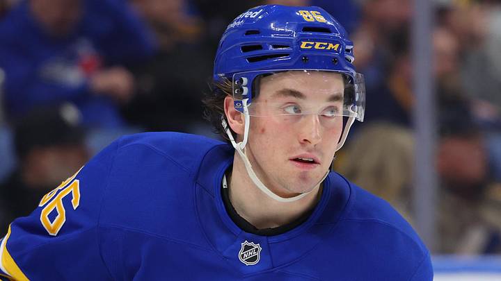 Buffalo Sabres forward Noah Ostlund