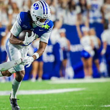 BYU wide receiver Jojo Phillips against Stanford