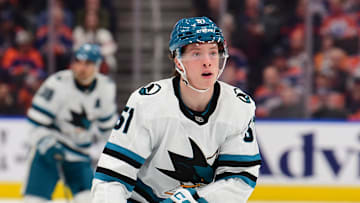 San Jose Sharks v Edmonton Oilers