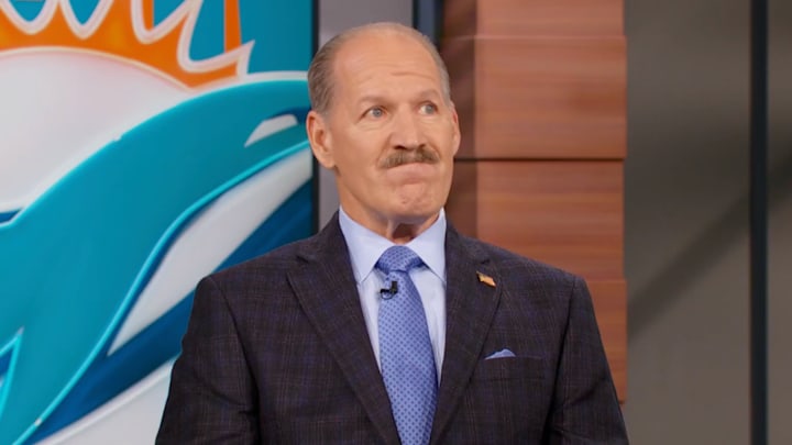 Bill Cowher is not having fun watching the Dolphins.