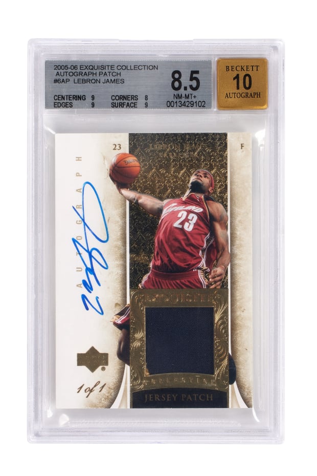 LeBron James Auto Patch