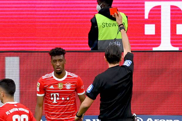Kingsley Coman, Bavaria Munich vs VFB Stuttgart Kingsley Coman, Bavaria Munich vs VFB Stuttgart