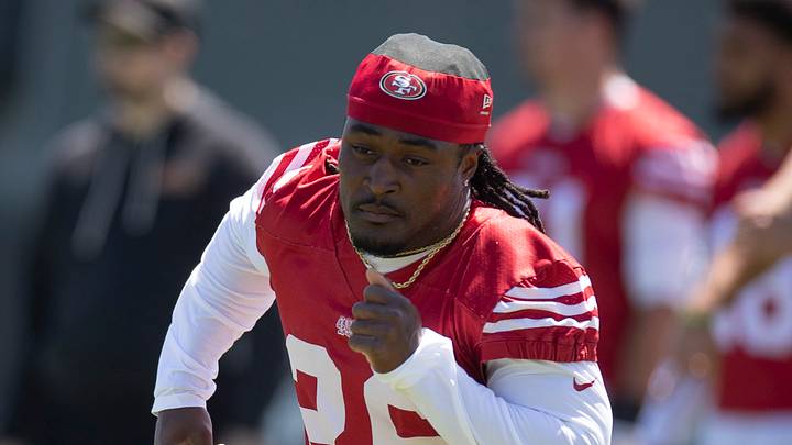 San Francisco 49ers running back Kaelon Black