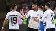 Rafael Borré (links) will die Eintracht verlassen