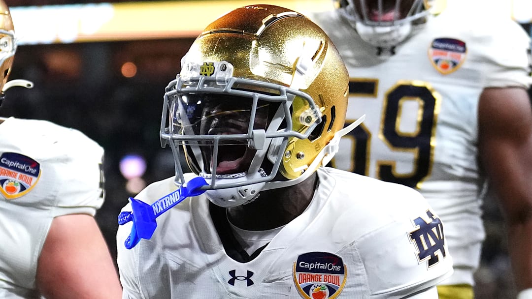 Notre Dame RB Jeremiyah Love
