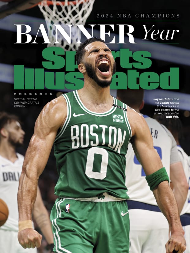 Jayston Tatum and the Boston Celtics won a franchise-best 18th NBA title on Monday.