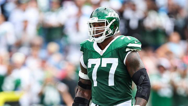 New York Jets offensive tackle Tyron Smith