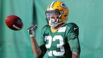 Green Bay Packers cornerback Jaire Alexander (23) during practice on Clarke Hinkle Field Thursday, November 1, 2018 in Ashwaubenon, Wis.

Uscp 72ky14bmi8kz3lijj0d Original