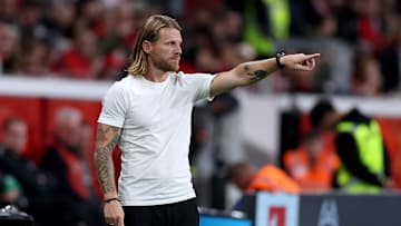 Eugen Polanski bei seinem Debüt als Trainer der Gladbach-Profis