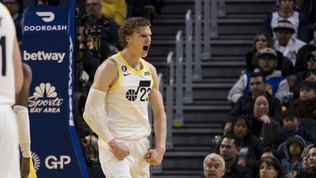 Utah Jazz forward Lauri Markkanen 