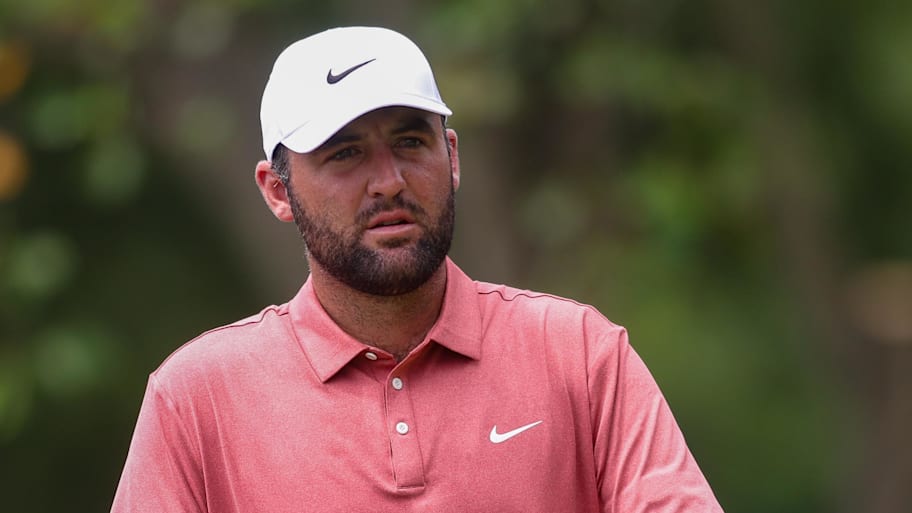 Scottie Scheffler opened with a 7-under 63 at East Lake. | Brett Davis-Imagn Images