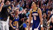 Jordan Poole y los Warriors ganaron en su debut en playoffs