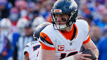 Denver Broncos quarterback Bo Nix