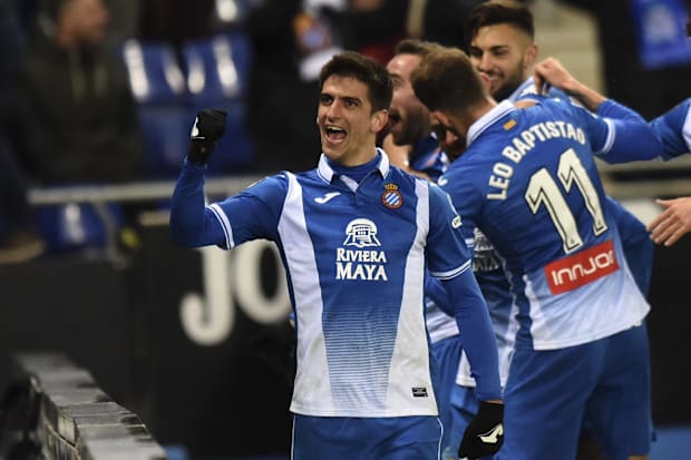 Espanyol forward Gerard Moreno