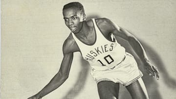 Dick Crews was the UW's first African American basketball player. 