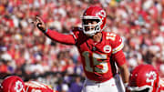 Patrick Mahomes threw for 270 yards and four touchdowns during the Chiefs' 37–20 win over the Ravens.