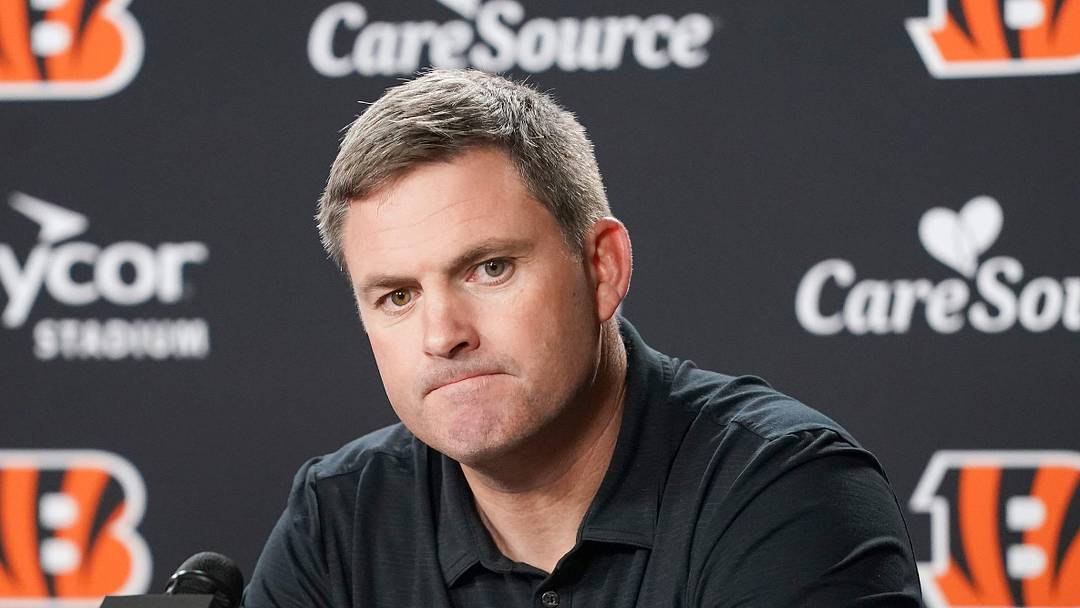 Cincinnati Bengals head coach Zac Taylor