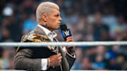 WWE Champion, Cody Rhodes, speaks to the Bloodline.