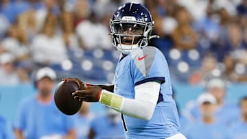 Tennessee Titans QB Cam Ward - NFL Preseason 2025