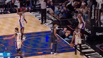 Franz Wagner got hurt against the Knicks on Sunday. 