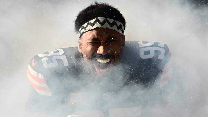 Los Angeles Rams defensive end Myles Garrett