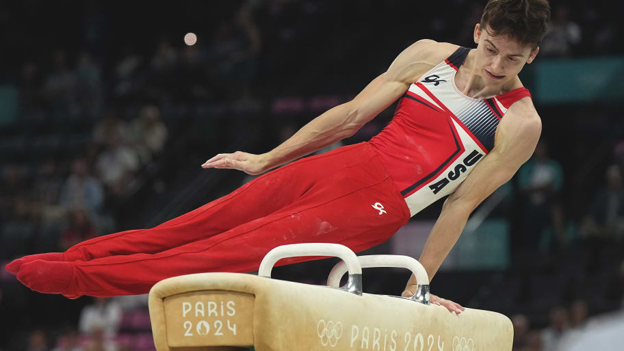 Stephen Nedoroscik helped the U.S. men’s gymnastics team win a bronze medal because of his expertise on the pommel horse.