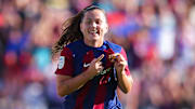 Artilheira da Champions, Pina brilha com o uniforme do Barcelona na temporada