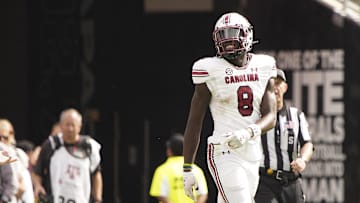 South Carolina football wide receiver Nyck Harbor