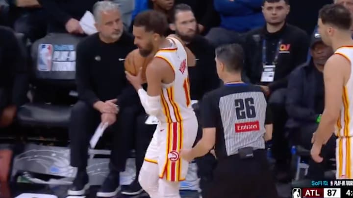 Trae Young would not give the ball back and earned his second technical against the Magic. Trae Young would not give the ball back and earned his second technical against the Magic.