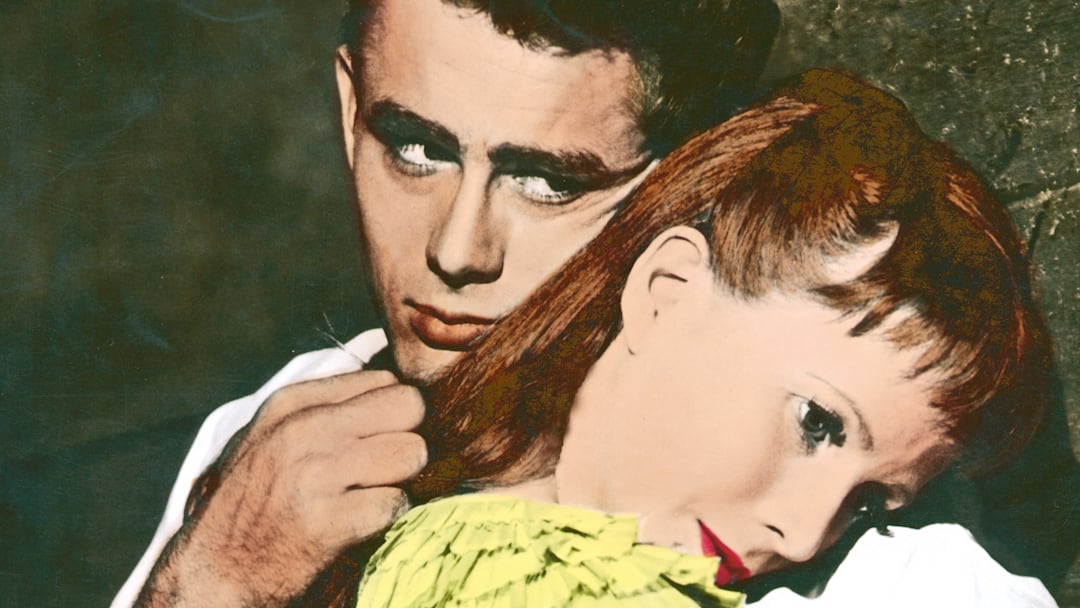 James Dean and Julie Harris in ‘East of Eden’